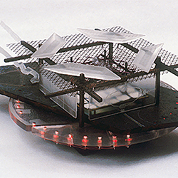 metals and mixed media sculpture