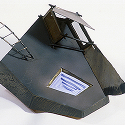 metals and mixed media sculpture