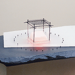 metals and mixed media sculpture