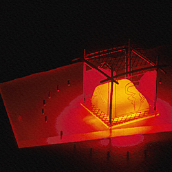 metals and mixed media sculpture