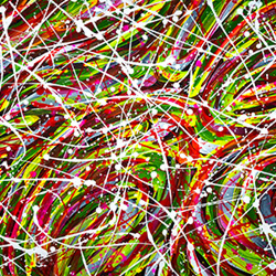 mixed media on paper