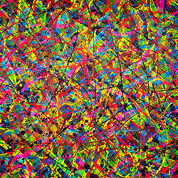 mixed media on paper