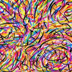 mixed media on paper