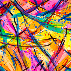 mixed media on paper