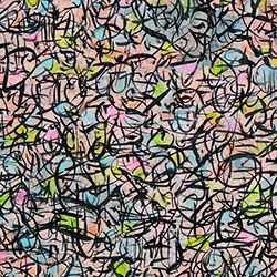 mixed media on paper