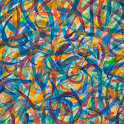 mixed media on paper