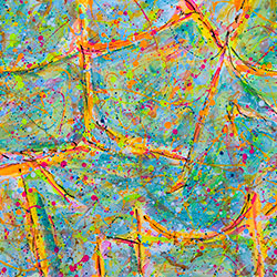 mixed media on paper