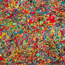 mixed media on paper