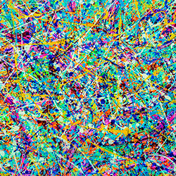 mixed media on paper