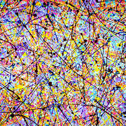 mixed media on paper